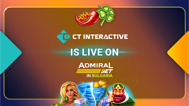CT Interactive and Admiralbet.bg Join Forces in Bulgaria