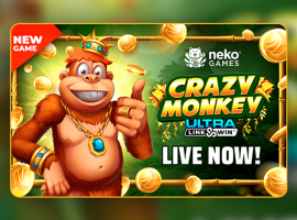 Crazy Monkey Ultra Link&Win TM Swings Into Games Global Casinos Worldwide