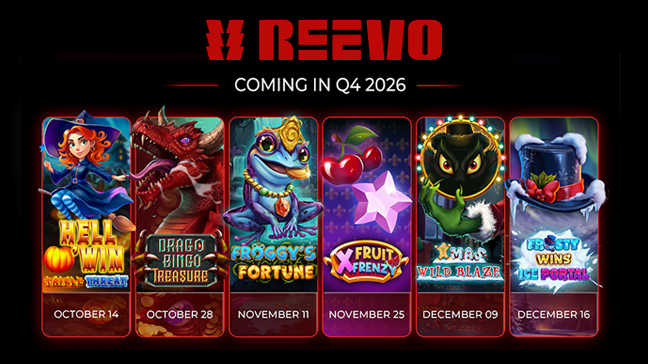 REEVO Unveils Q4 2026 Games Roadmap with Six New Festive and Seasonal Titles