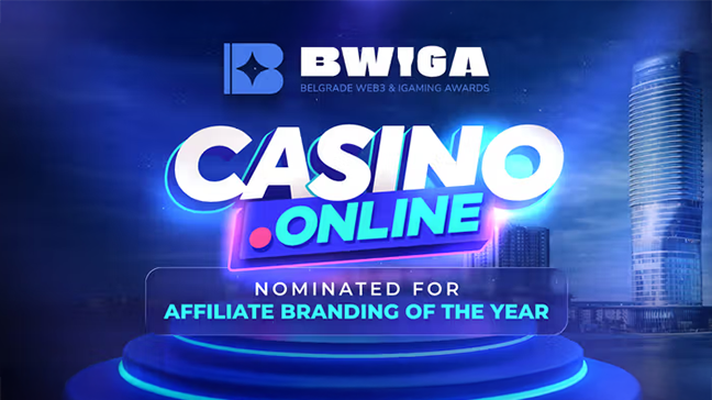 Casino.online Celebrates Nomination for “Affiliate Branding of the Year” at BWiGA 2026