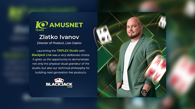 Redefining Live Space: Inside Amusnet’s TRIPLEX studio and the Debut of Blackjack Live