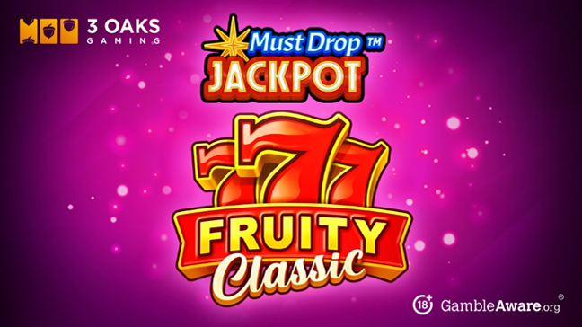 3 Oaks Gaming serves retro thrills with 777 Fruity Classic