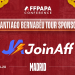 JoinAff as Bernabéu Tour Sponsor at AffPapa Conference Madrid