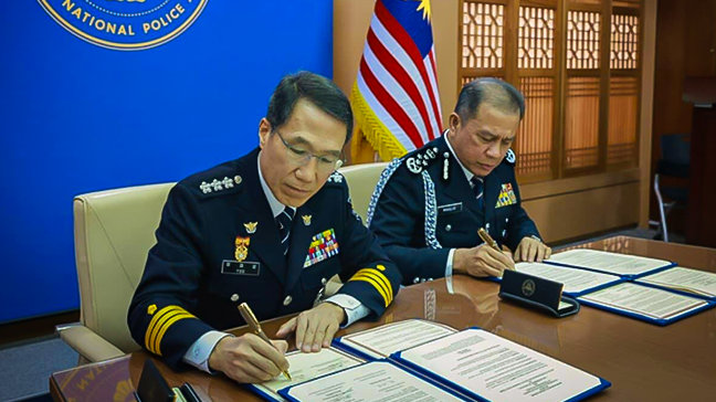 South Korea and Malaysia sign new police pact to hit transnational scam networks with joint ops and asset recovery