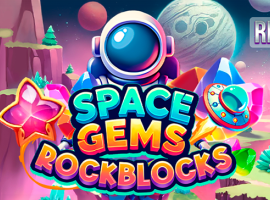 Discover stellar treasures in Mascot Gaming’s Space Gems: Rockblocks