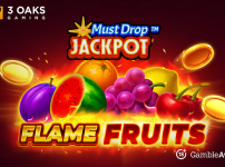 3 Oaks Gaming sparks retro action with Must Drop JACKPOT Flame Fruits
