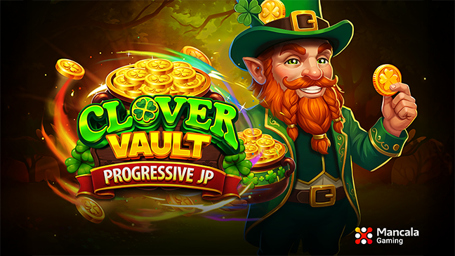 Mancala Gaming Launches Clover Vault: Progressive JP with Hold & Win and Progressive Jackpots