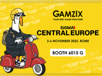 Gamzix Continues the Behind the Reels Journey at SiGMA Central Europe 2025 in Rome