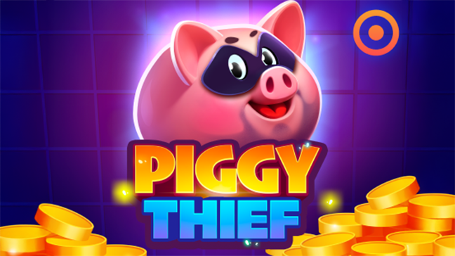 Onlyplay presents Piggy Thief with the new Bank Robbery feature