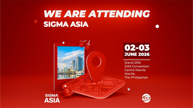 EGT to present its high-potential Asian-themed solutions at SiGMA Asia 2026