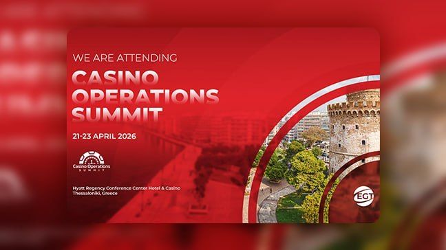 EGT will be a platinum sponsor of Casino Operations Summit 2026