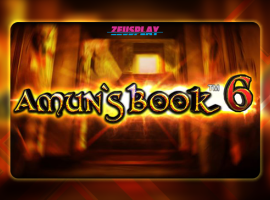 Amun's Book HD 6™: ZeusPlay's latest adventure awaits slot game fans!