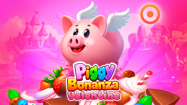 Fall in love with Piggy Bonanza Valentine, a sweet slot full of surprises