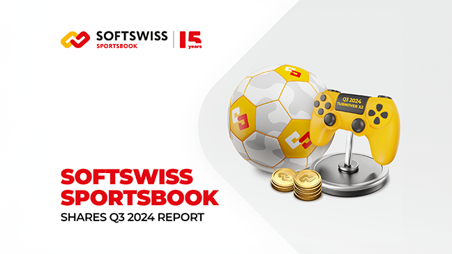 SOFTSWISS sportsbook doubles esports turnover in Q3 2024