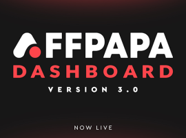 AffPapa Dashboard Version 3.0 Rebrand