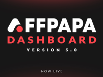 AffPapa Dashboard Version 3.0 Rebrand
