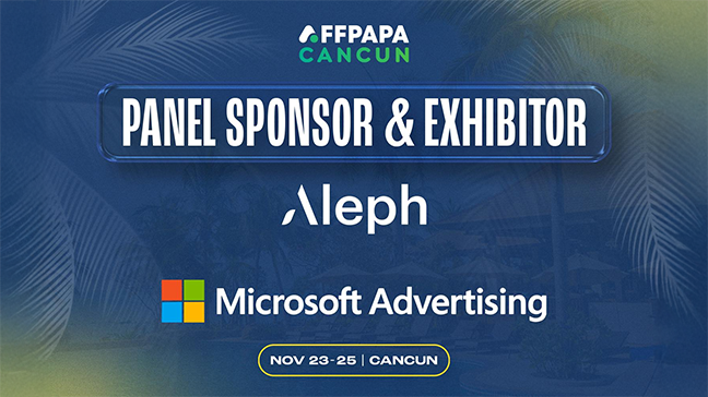 Aleph Holding joins AffPapa Conference Cancun as Panel Sponsor