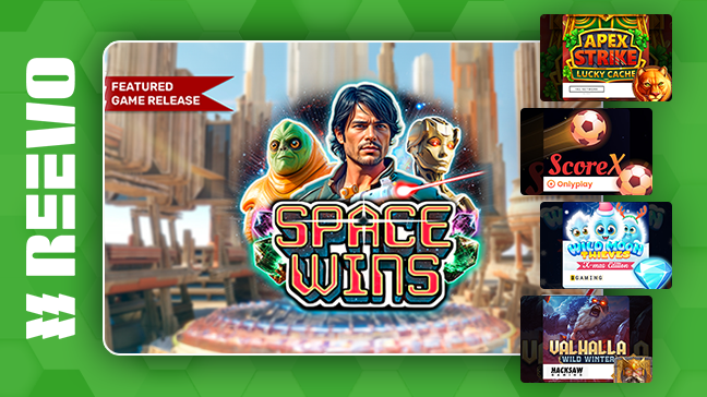 REEVO launches five exciting new games, headlined by Space Wins from RedRake