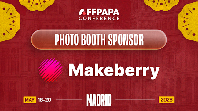 Makeberry Affiliates: Photo Booth Sponsor at AffPapa Conference Madrid