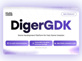 Digicode Launches DigerGDK: Build Proprietary Game Content in 4 Weeks and Keep 100% of Your GGR