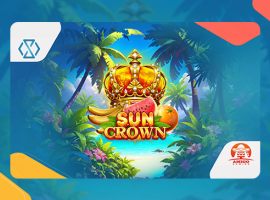 A tropical spin on classic slots: Sun Crown by Amigo Gaming