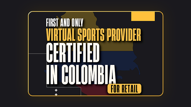 GoldenRace becomes the first and only virtual sports provider certified for retail in Colombia