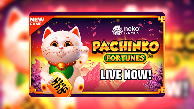Neko Games® Launches Pachinko Fortunes, the Latest Chapter in Its Award-Winning Pachinko Series