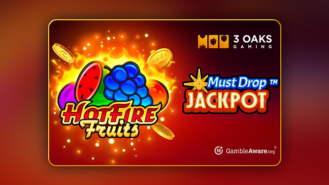 3 Oaks Gaming launches Must Drop JACKPOT series