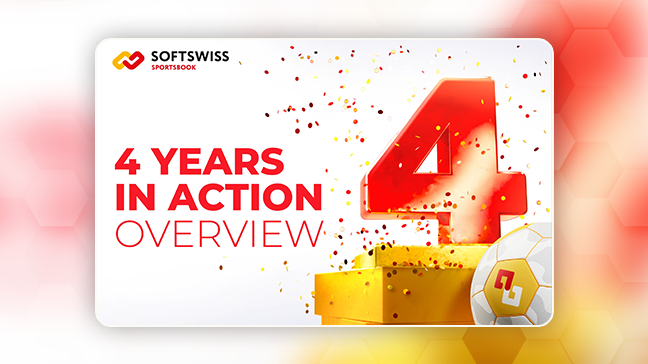 Four years in action: Vital milestone for SOFTSWISS sportsbook