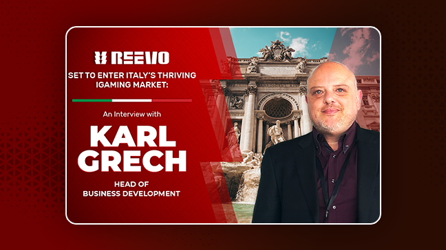 REEVO expands Its global reach by officially launching in the Italian iGaming market