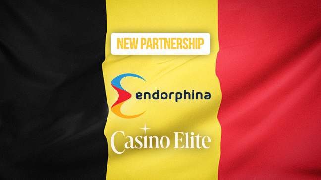 Endorphina expands Belgian presence through partnership with CasinoElite.be