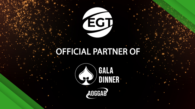 EGT is an official partner of the prestigious “Gaming Industry Gala Dinner”, organized by AOGGAB