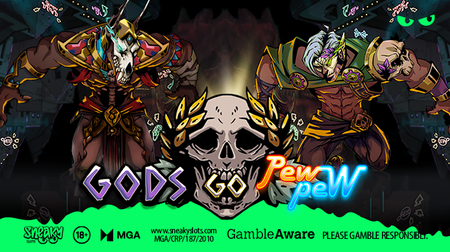 Gods Go Pew Pew: Ancient Gods Take a Sacred War Way Too Far