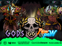 Gods Go Pew Pew: Ancient Gods Take a Sacred War Way Too Far