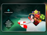 CT Interactive expands certified games portfolio in the regulated Peruvian Market
