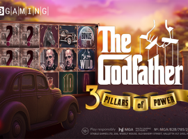Rapidly growing content provider brings the legendary crime saga to the reels, with three Bonus games that can strike all at once