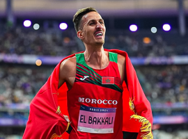 Maroc’s Soufiane El Bakkali defends Olympic gold in 3,000m steeplechase