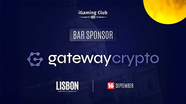 iGaming Club Lisbon 2025 welcomes GatewayCrypto as Bar Sponsor