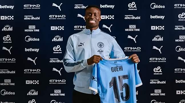 Marc Guéhi completes Manchester City move on long-term deal to 2031