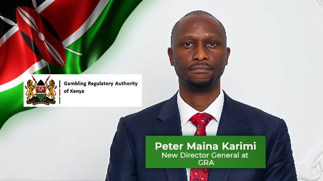 Kenya’s Gambling Regulatory Authority appoints Peter Maina Karimi as Director General