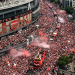 Arsenal celebrate Premier League title after Champions League heartbreak