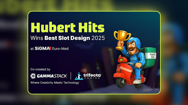 Built by Two, Celebrated by All: Hubert Hits Wins Best Slot Design 2025