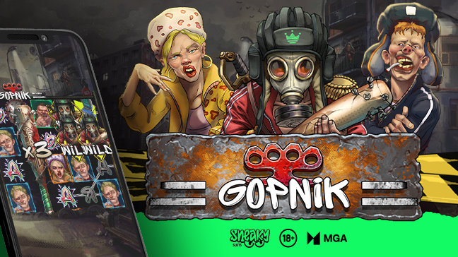 Sneaky Slots drags players to the streets of Eastern Europe with its latest release, Gopnik