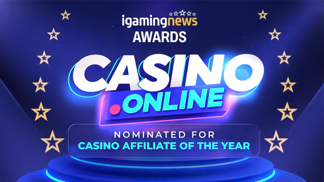 Casino.online Secures Casino Affiliate of the Year Nomination at iGaming News Awards