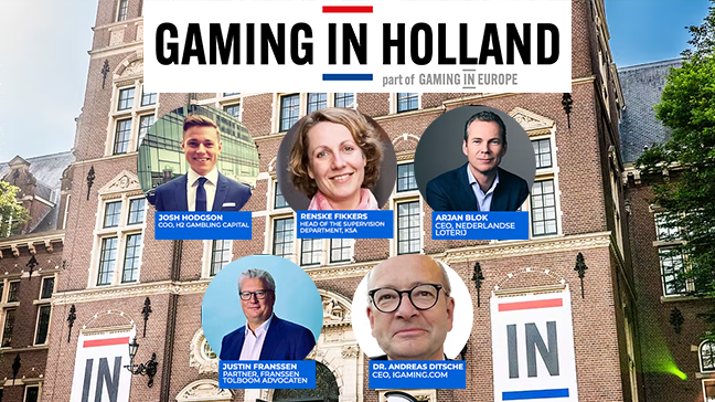 Headline speakers revealed for 2025 Gaming in Holland Conference