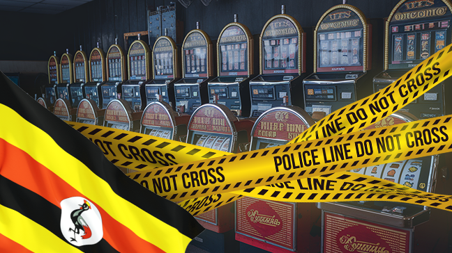 Uganda has carried out an operation to curb illegal gambling, during which 50 slot machines were seized