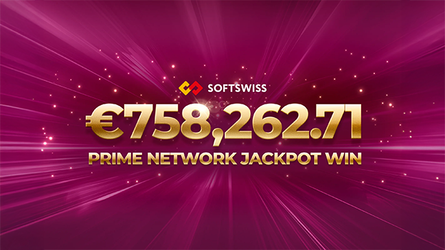 Prime Network Jackpot by SOFTSWISS Hits 758, 262.71 euros