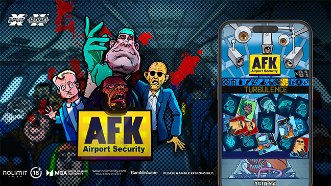 Nolimit City gets stuck at customs in its latest release AFK Airport Security