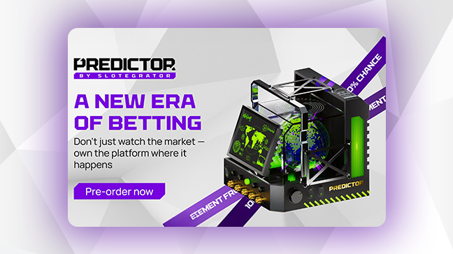 Predictor by Slotegrator, a prediction market engine for iGaming brands