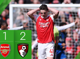 Arsenal stumble against Bournemouth as Manchester City reignite title race